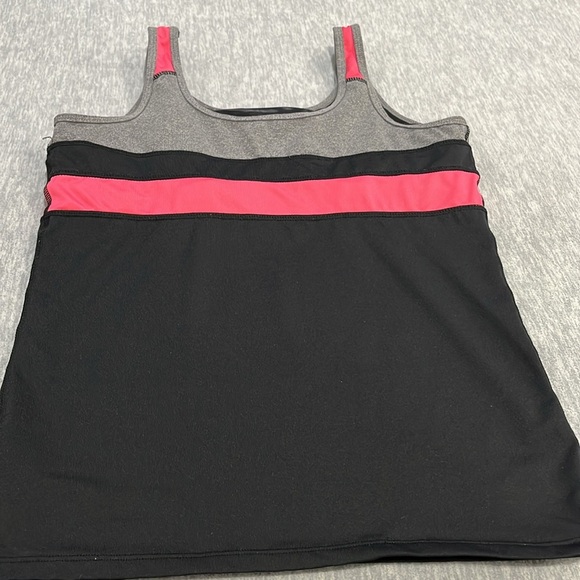 Fila Women's Black and Pink  tenis tank Top size M - Picture 5 of 6